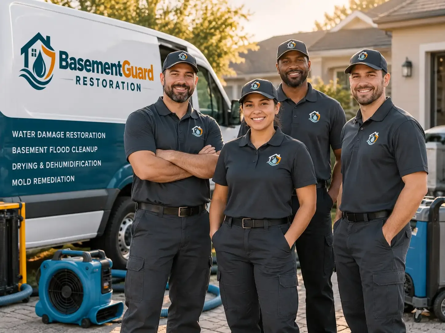 Basement Water Damage Restoration company in Hendrix, OK